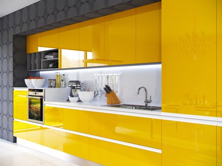 Bright kitchens - 150 of the most colorful interiors