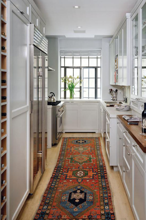 Practical solutions for storage in modern kitchens with small space