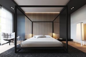 Modern bedroom decor and Turkish bedrooms in white and black