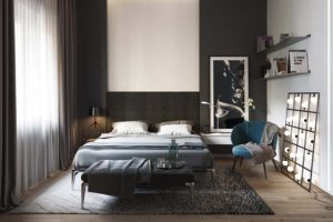 Modern bedroom decor and Turkish bedrooms in white and black