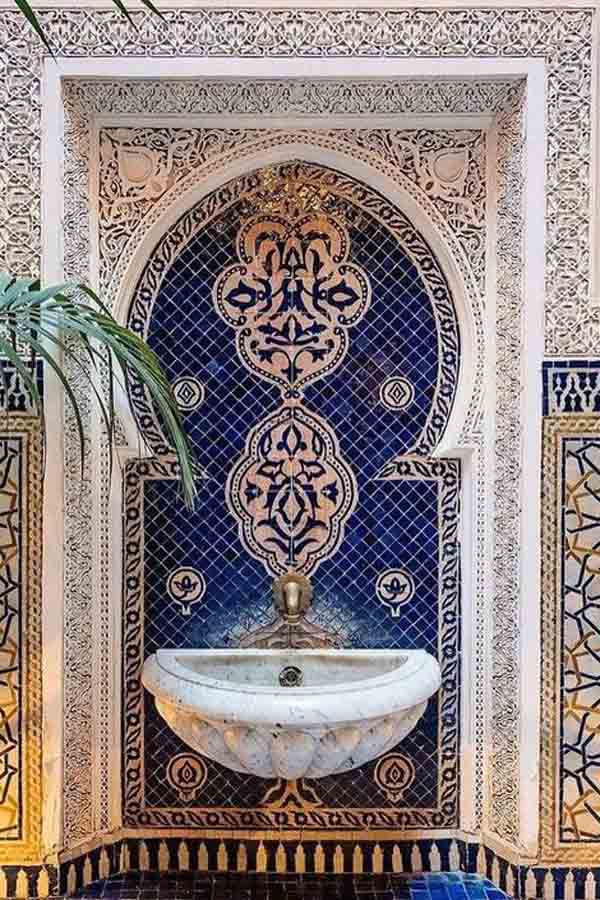 Decor Moroccan bathrooms and classic bathrooms from Riad Morocco