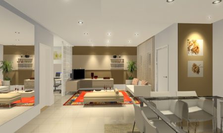 The most beautiful and modern modern chic living rooms (2)