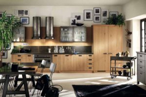 Wooden kitchens and modern kitchens are by Scavolini Kitchens