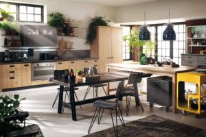 Wooden kitchens and modern kitchens are by Scavolini Kitchens