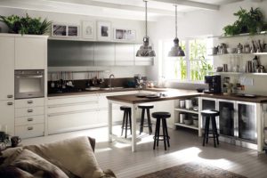 Wooden kitchens and modern kitchens are by Scavolini Kitchens