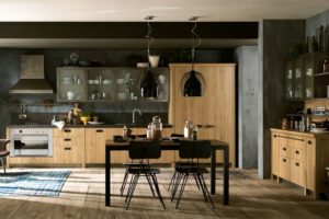 Wooden kitchens and modern kitchens are by Scavolini Kitchens