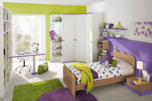 Children's bedrooms in delicate colors