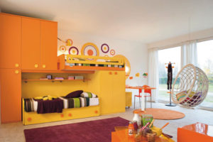Double kids bedroom designs