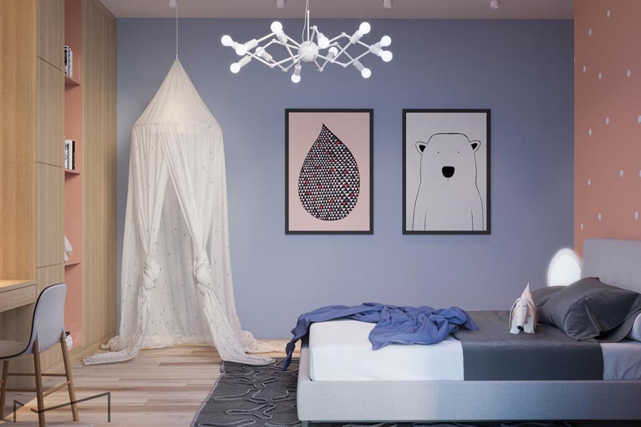 Modern children's bedrooms and new children's room decoration designs