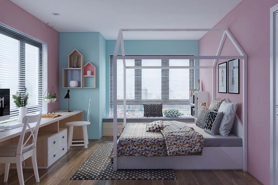 Modern children's bedrooms and new children's room decoration designs