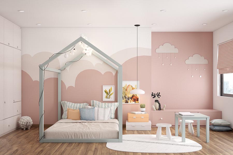 Modern children's bedrooms and new children's room decoration designs