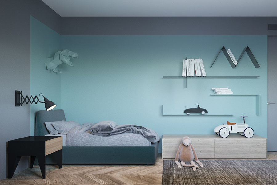 Modern children's bedrooms and new children's room decoration designs