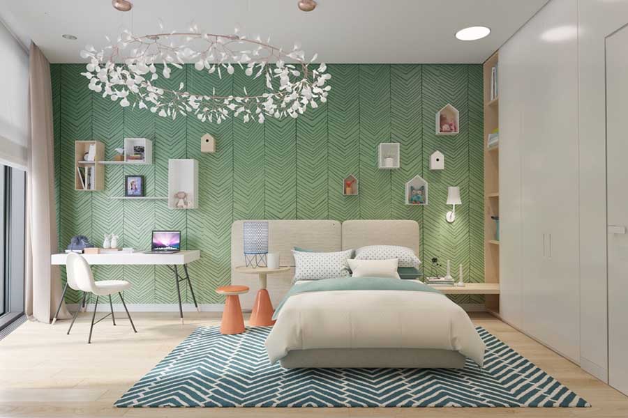 Modern children's bedrooms and new children's room decoration designs