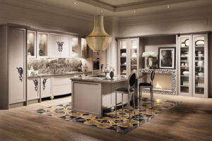 Modern kitchens and luxurious kitchen decorations