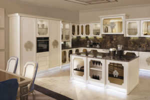 Modern kitchens and luxurious kitchen decorations