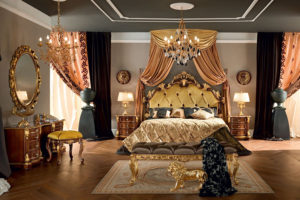 Classic bedrooms with luxurious royal designs