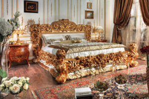 Classic bedrooms with luxurious royal designs