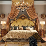 Classic bedrooms for palaces decorations with unique and luxurious Italian designs