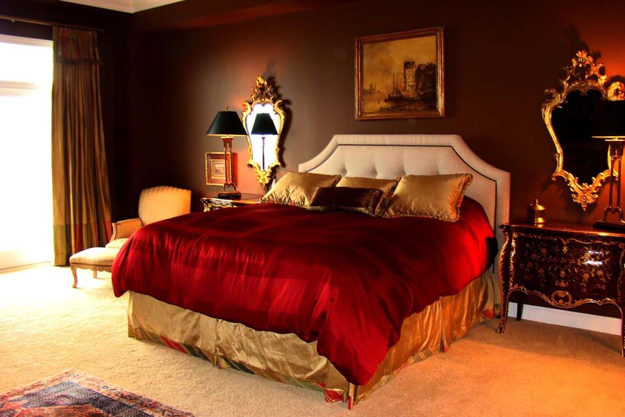 Modern bedroom designs and bedrooms in red