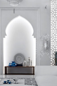 Modern Moroccan decor radiates luxury