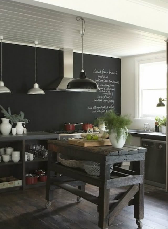 Chalkboard kitchen wall 5 distinct ideas to decorate your kitchen walls