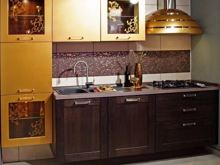 modern wenge kitchen