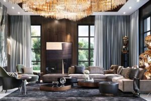 Luxurious living room and living room designs