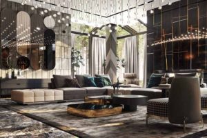 Luxurious living room and living room designs