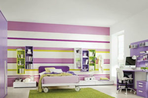 The wall colors in the design of modern girls' bedrooms are an important element in the room decor