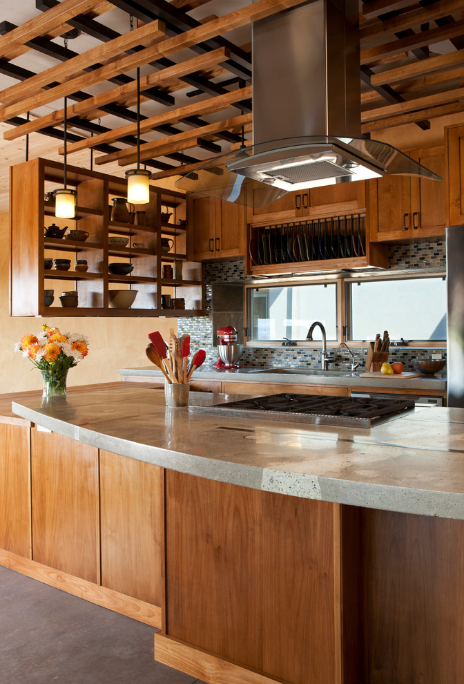 Kitchen Hanging Shelves 8 Hanging Shelves .. Distinguished decor and extra storage space in the kitchen