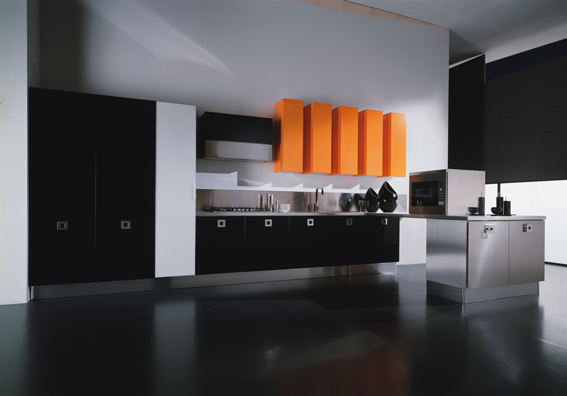 Black Kitchen 7 The elegance and splendor of black in modern and classic kitchen designs