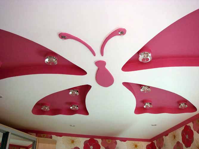 Pictures of gypsum shapes of ceilings, rooms and halls (5)