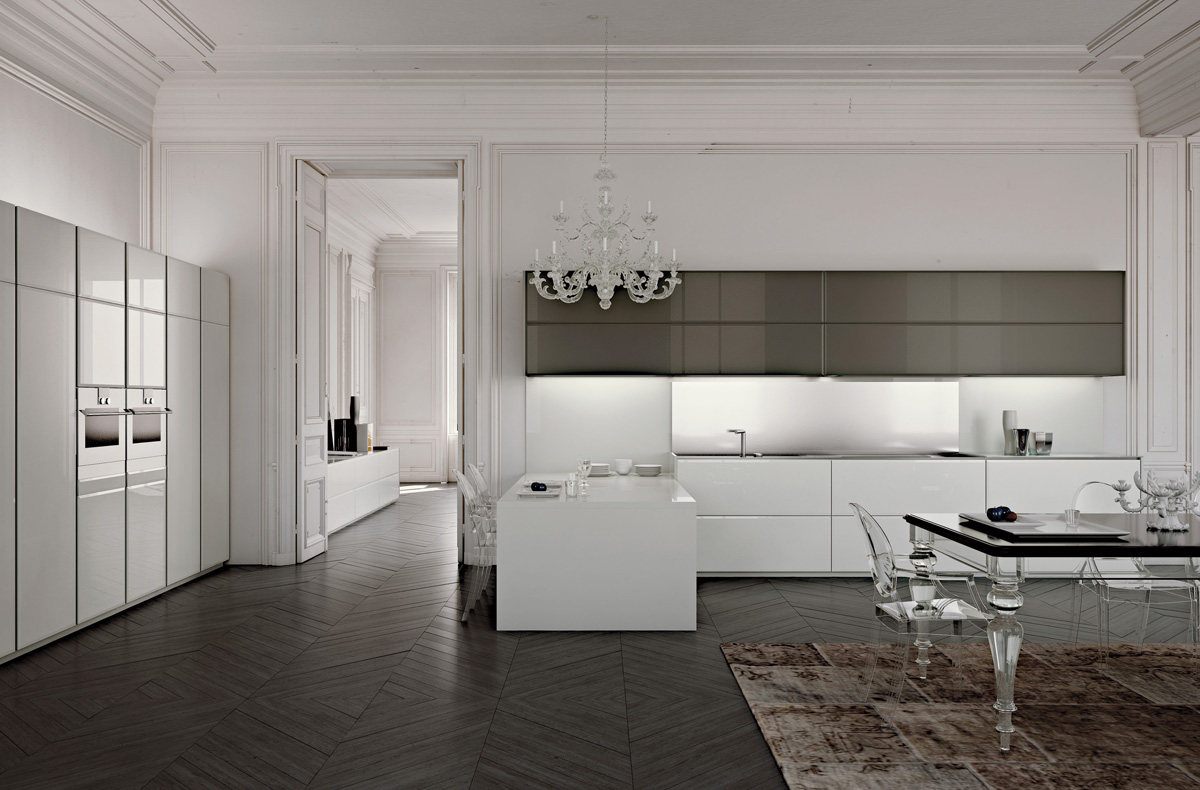 Luxurious modern kitchen 31 modern and luxurious in 10 modern kitchens with Italian designs