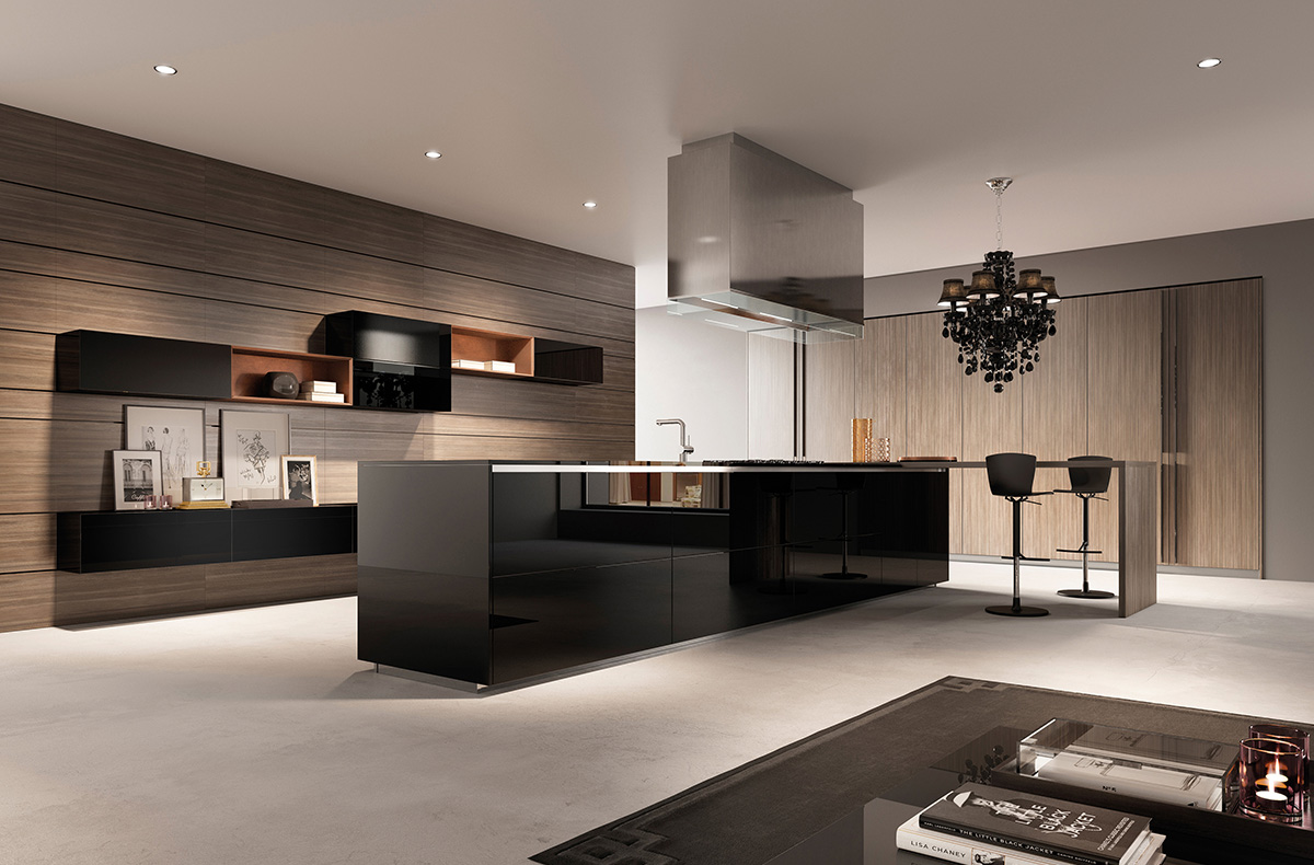 Luxury modern kitchen 10 modern and luxurious in 10 modern kitchens with Italian designs