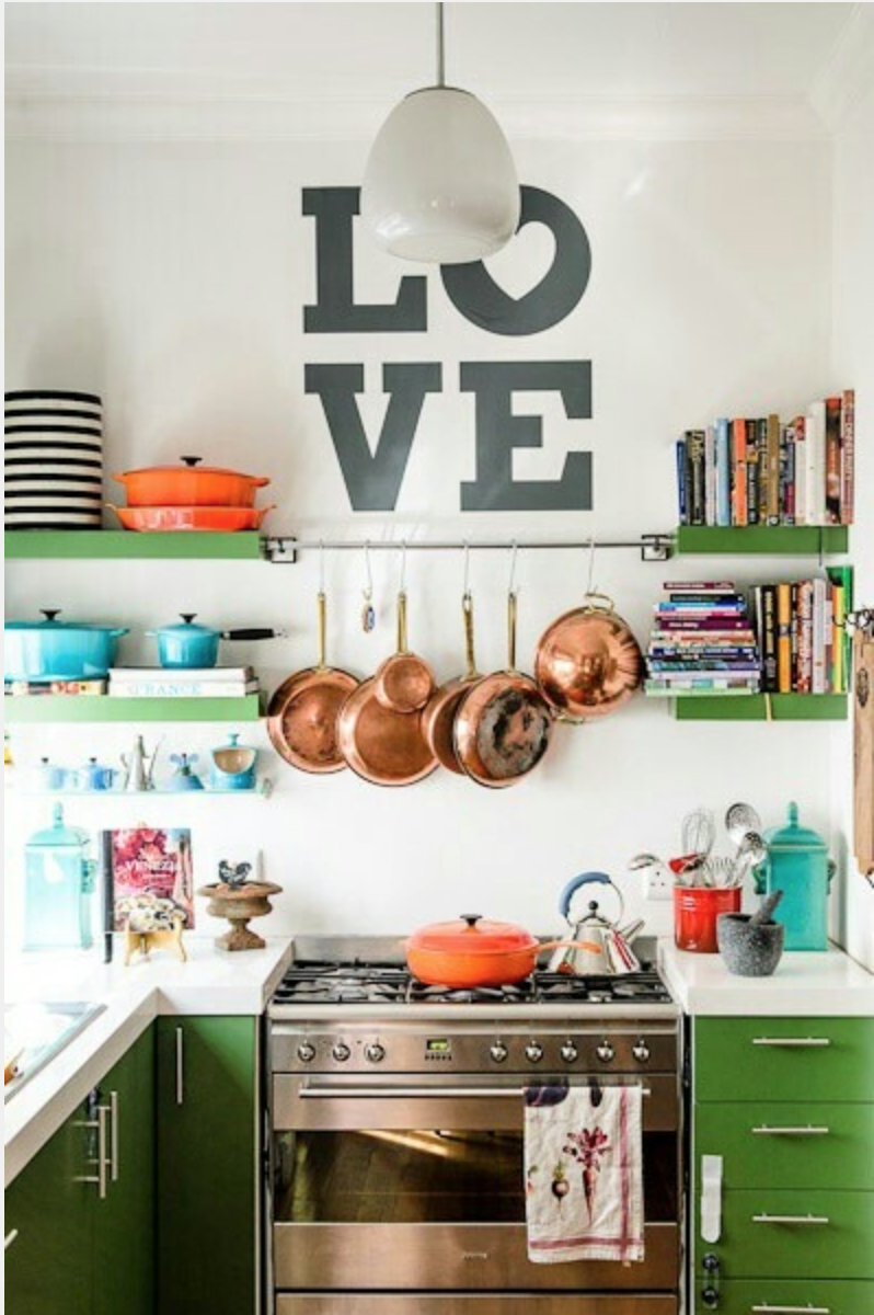 Colorful Kitchen Utensils 2 Add vitality to kitchen design in creative ways