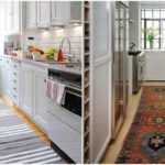 Carpet in the interior of the kitchen - Examples with photos