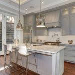 Gray kitchen in the interior: 100 photos of combination options