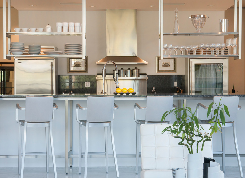 Hanging Kitchen Shelves 1 Hanging Shelves .. Distinguished decor and additional storage space in the kitchen