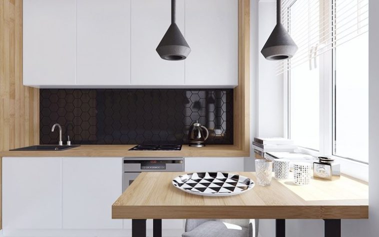 Minimalist kitchen: 99 most successful interiors