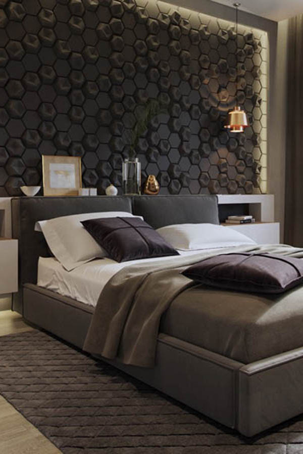 Modern bedrooms with modern and contemporary décor and designs