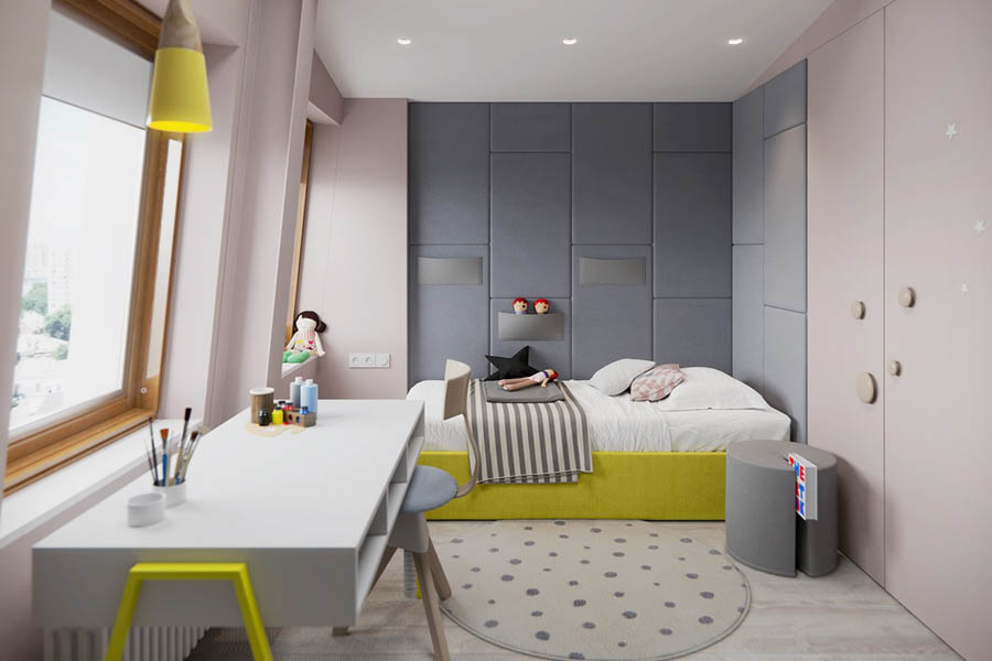 Modern children's bedrooms and new children's room decoration designs