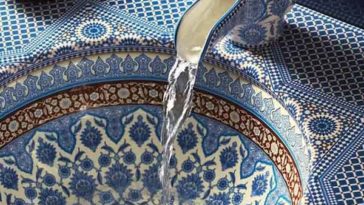 ديكور حمامات مغربية وحمامات كلاسيك من رياض المغرب