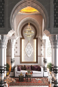 Modern Moroccan décor is an elegant touch to luxurious décor - Arabia Decor magazine