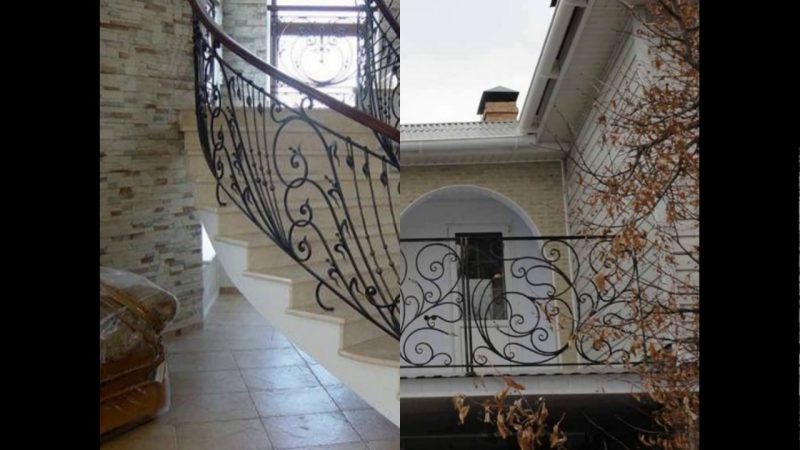 Iron Ladder Railing (3)