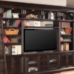 Modern TV library pictures with luxurious decorations for libraries