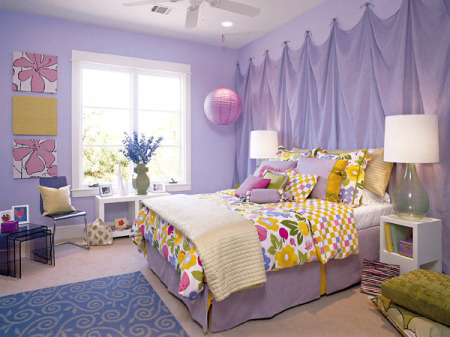 Violet bedrooms