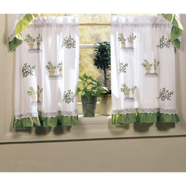 Kitchen curtains with chic and modern designs
