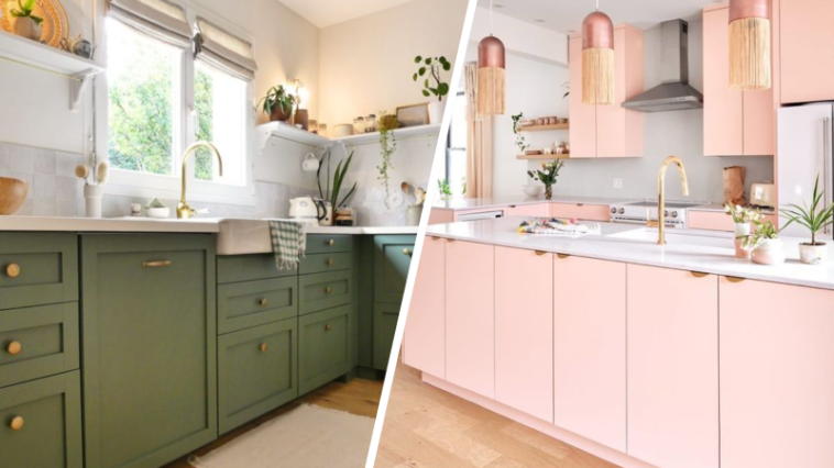 7 colorful kitchen ideas