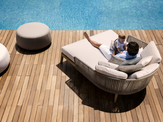 XXL garden furniture to relax alone or as a couple