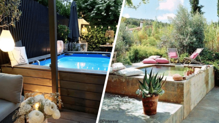 10 ideas for an above-ground pool integrated into the garden